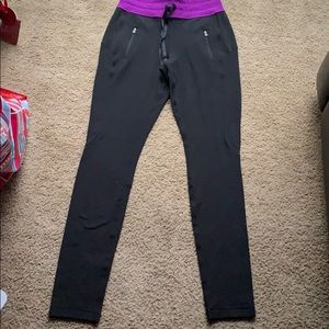 Fleece-lined Lululemon pants